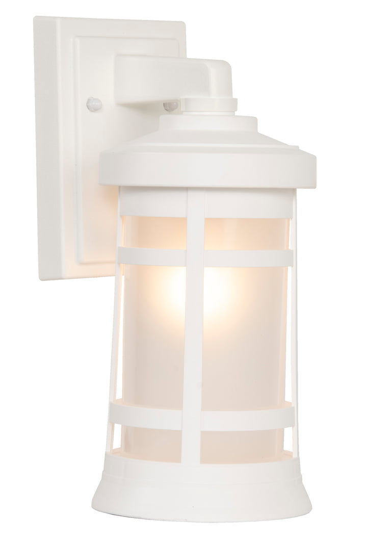 Resilience Outdoor Wall Light in Textured Matte White by Craftmade