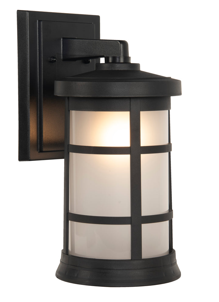 Resilience Outdoor Wall Light in Textured Matte Black by Craftmade