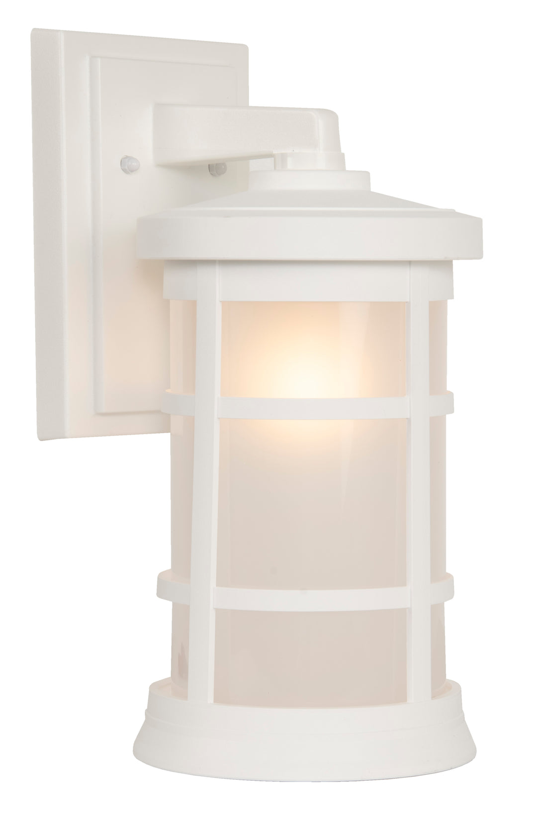 Resilience Outdoor Wall Light in Textured Matte White by Craftmade