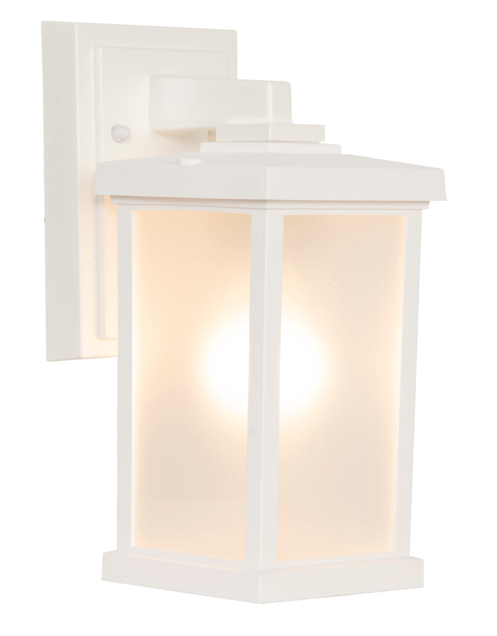 Resilience Outdoor Wall Light in Textured Matte White by Craftmade