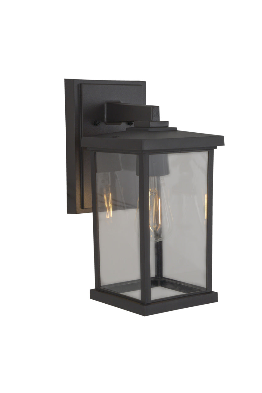 Resilience Outdoor Wall Light in Bronze / Clear by Craftmade