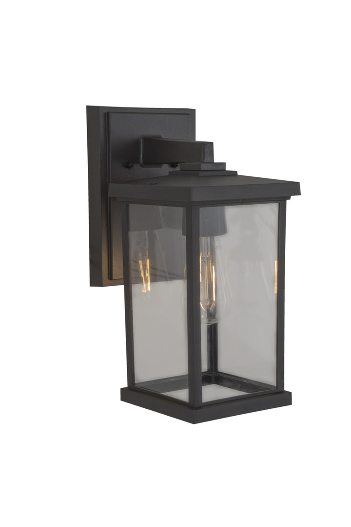 Resilience Outdoor Wall Light in Bronze / Clear by Craftmade