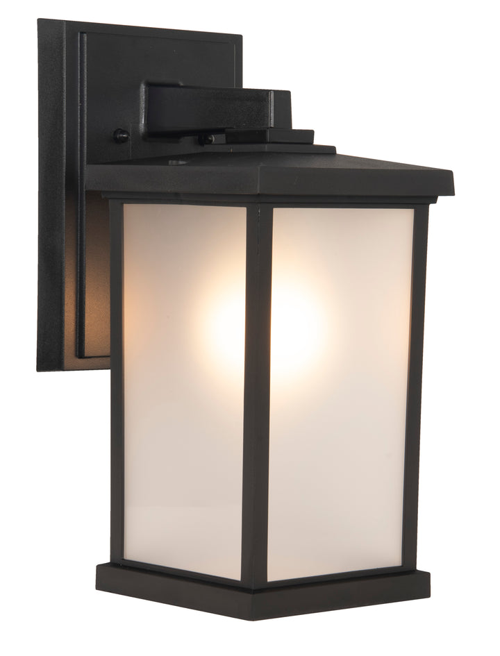 Resilience Outdoor Wall Light in Textured Matte Black by Craftmade