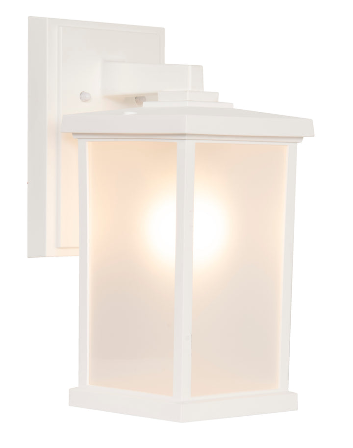 Resilience Outdoor Wall Light in Textured Matte White by Craftmade