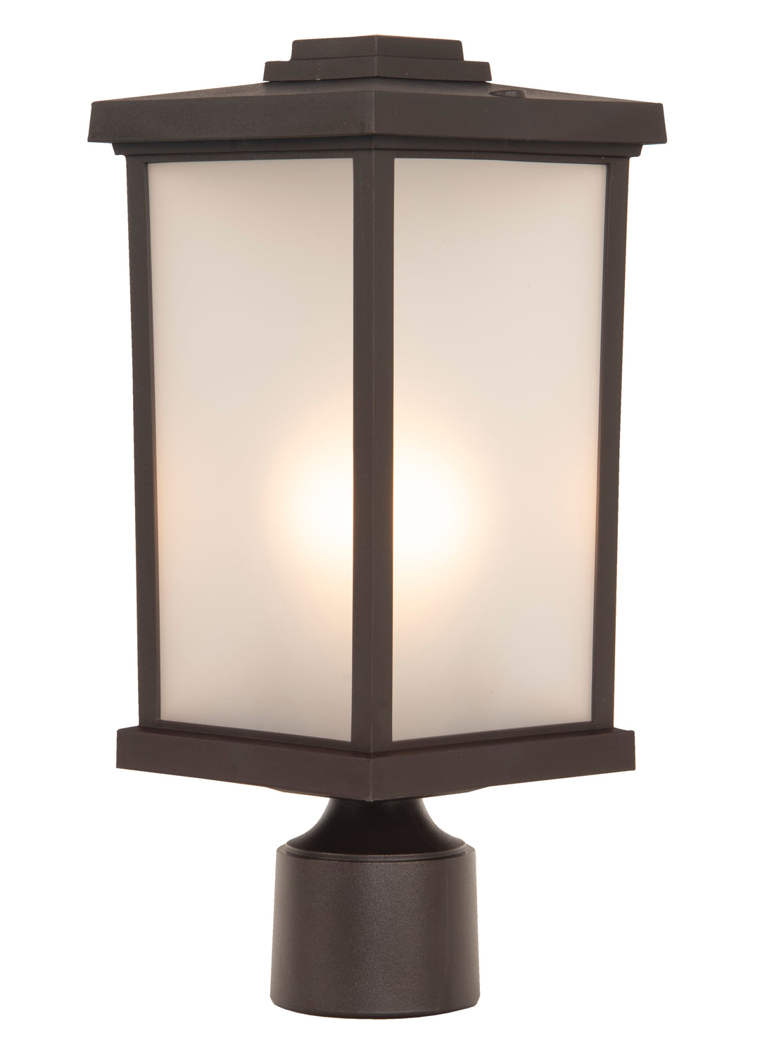 Resilience Outdoor Post Light in Bronze by Craftmade