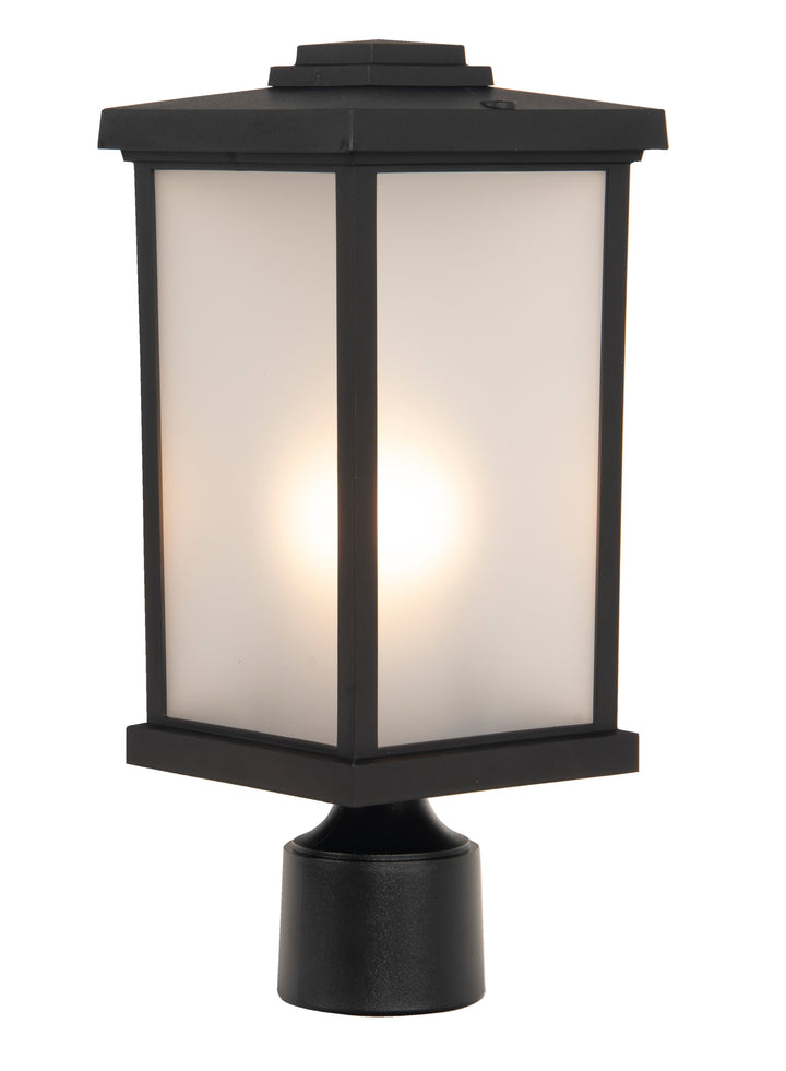 Resilience Outdoor Post Light in Textured Matte Black by Craftmade