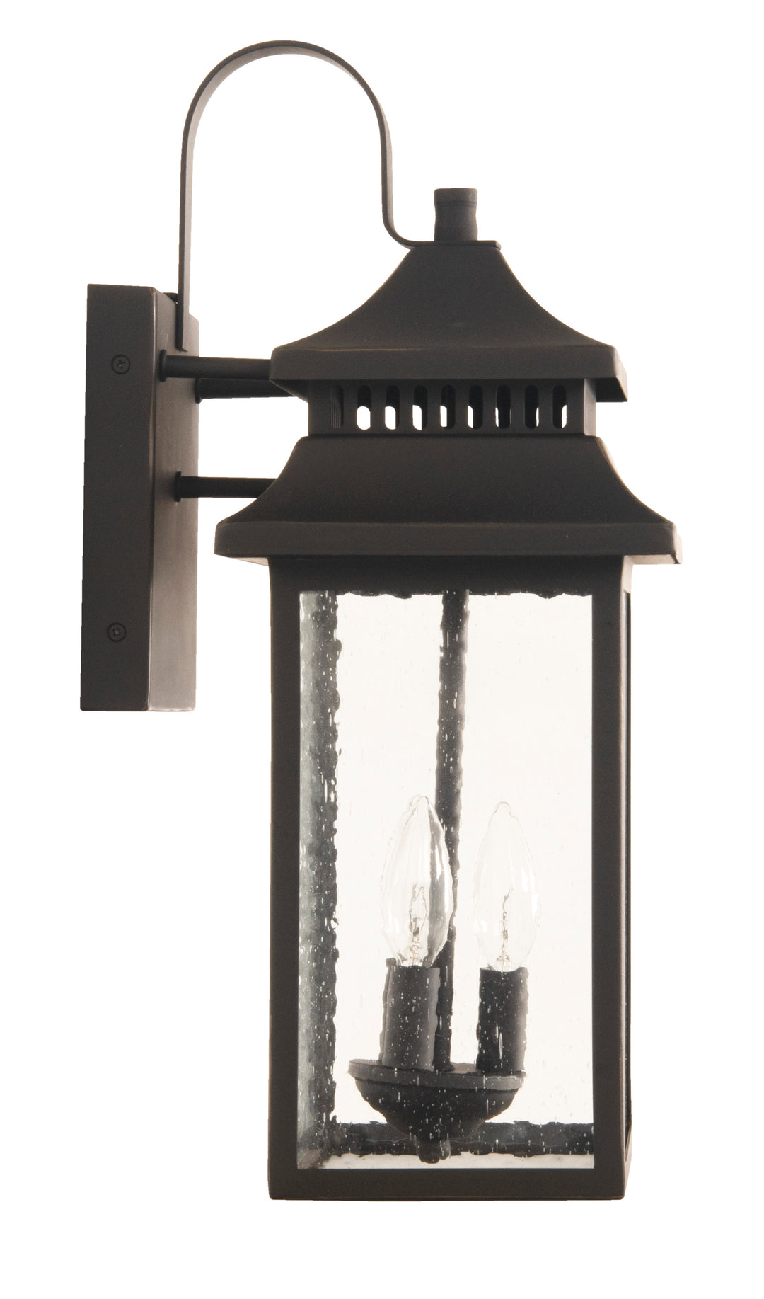 Crossbend Outdoor Wall Light by Craftmade - view 5