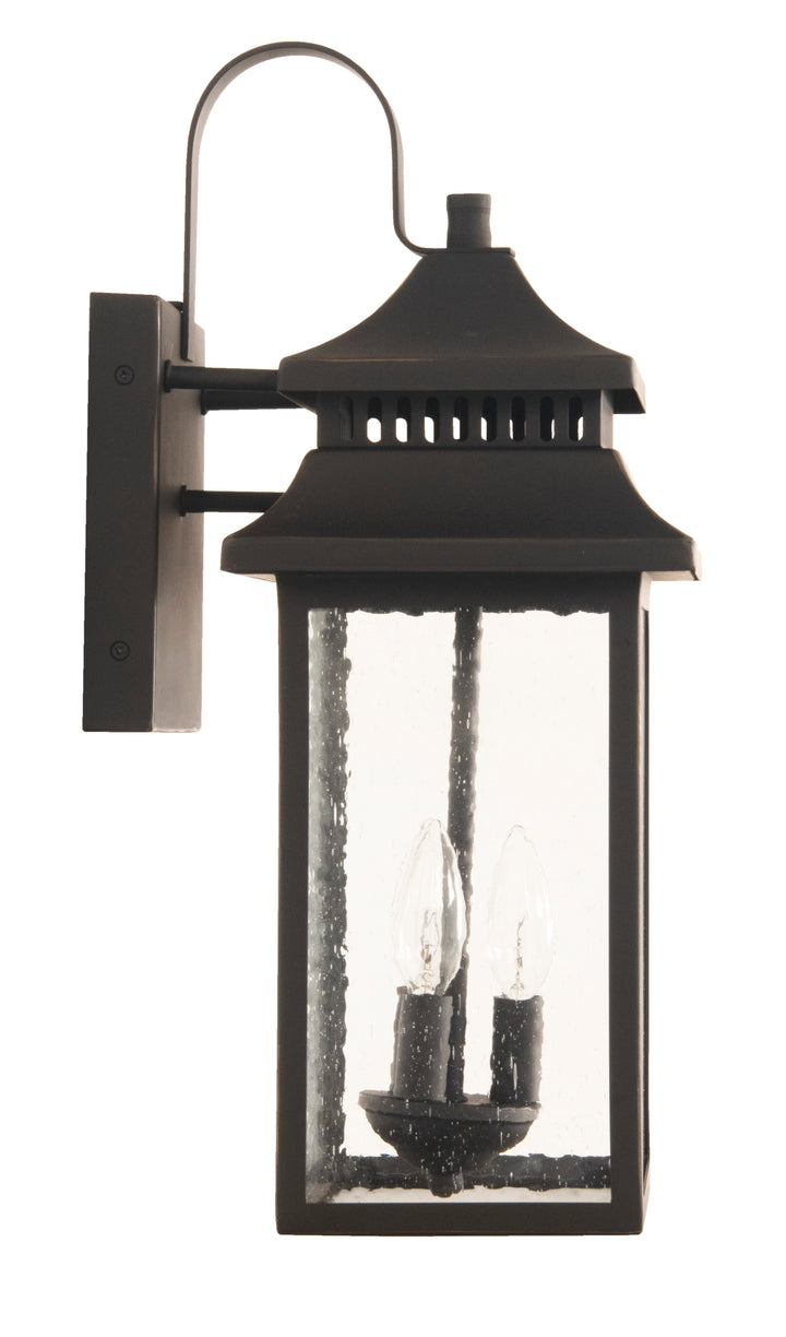 Crossbend Outdoor Wall Light by Craftmade - view 5
