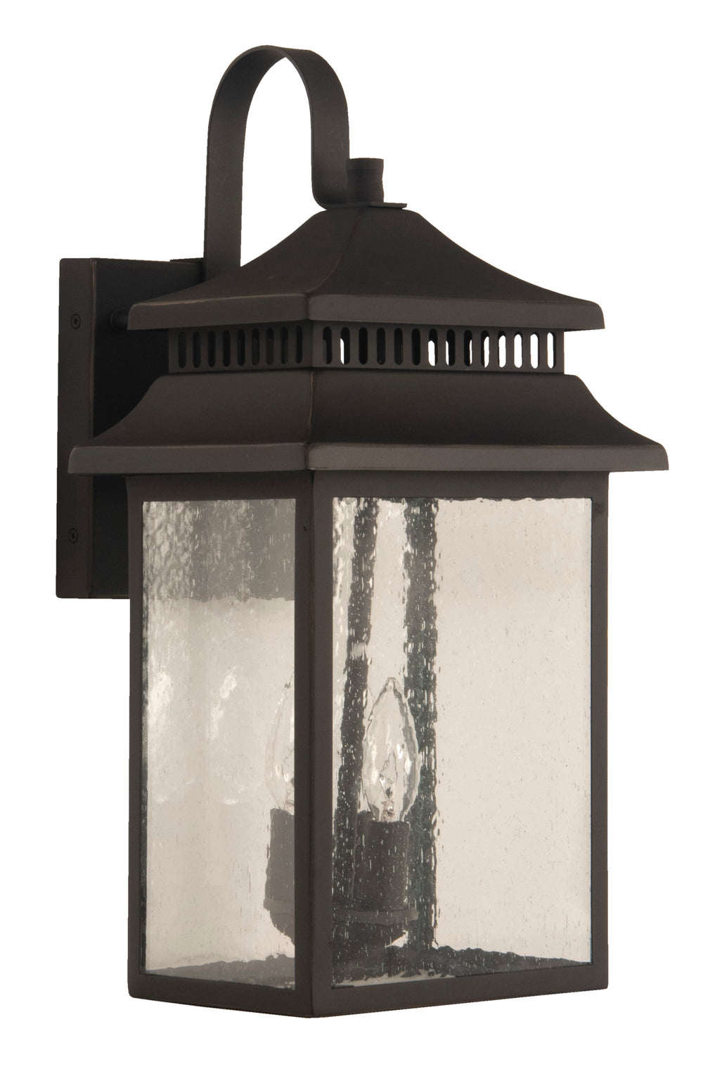 Crossbend Outdoor Wall Light by Craftmade - view 2
