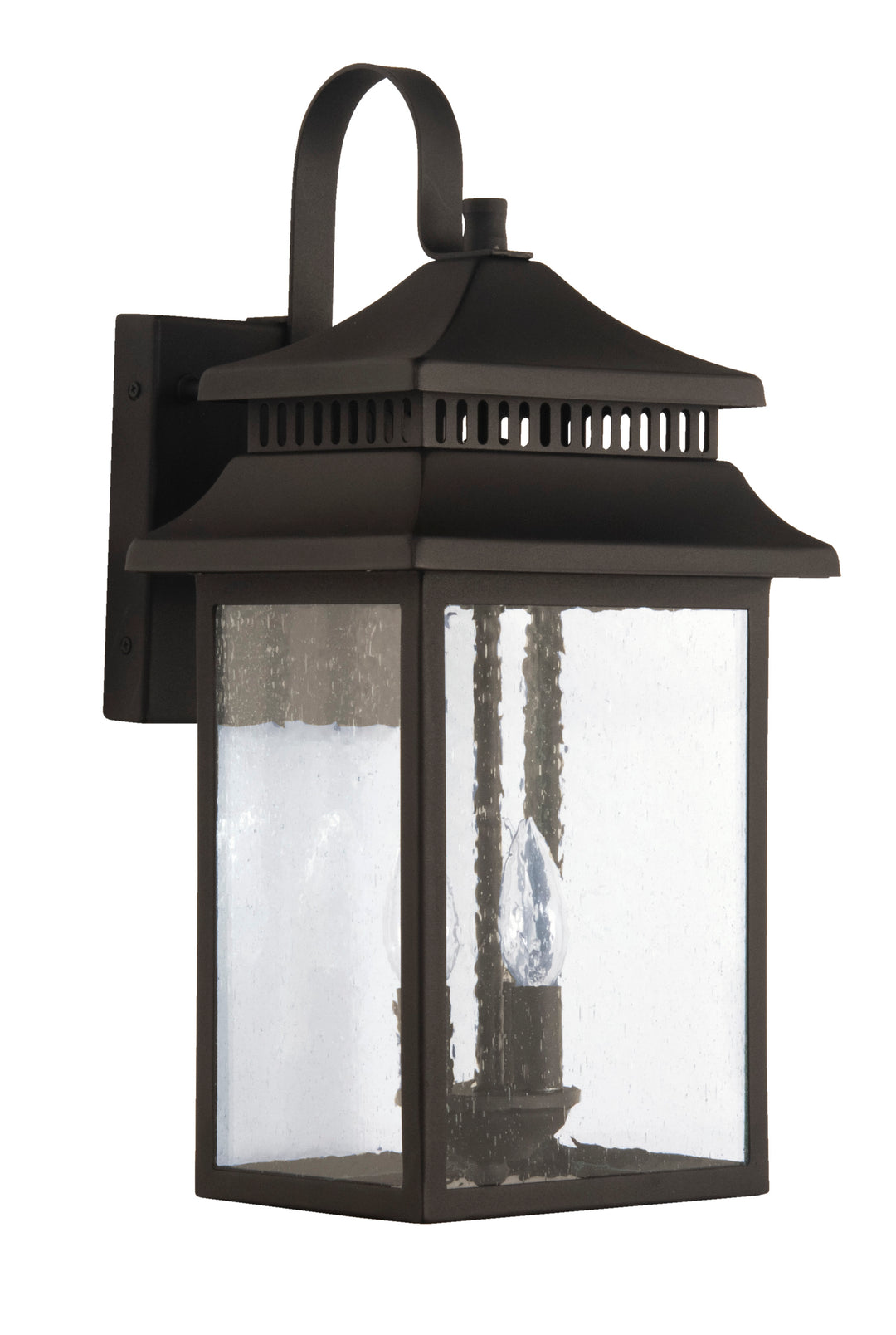 Crossbend Outdoor Wall Light by Craftmade - view 8