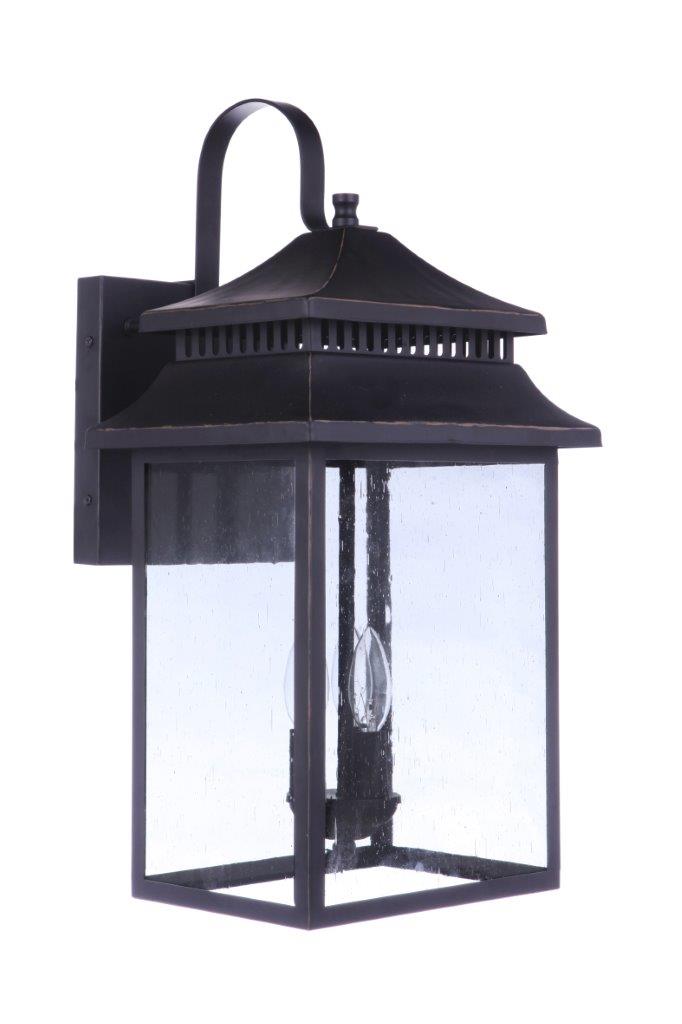 Crossbend Outdoor Wall Light by Craftmade - view 46