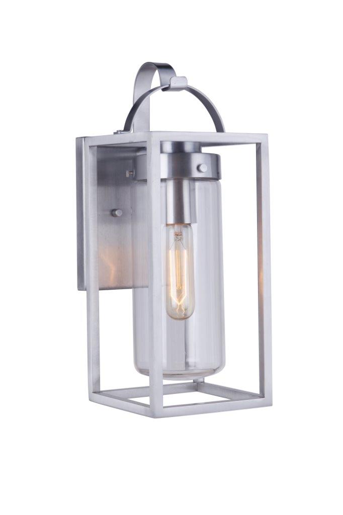Neo Outdoor Wall Light in Satin Aluminum by Craftmade