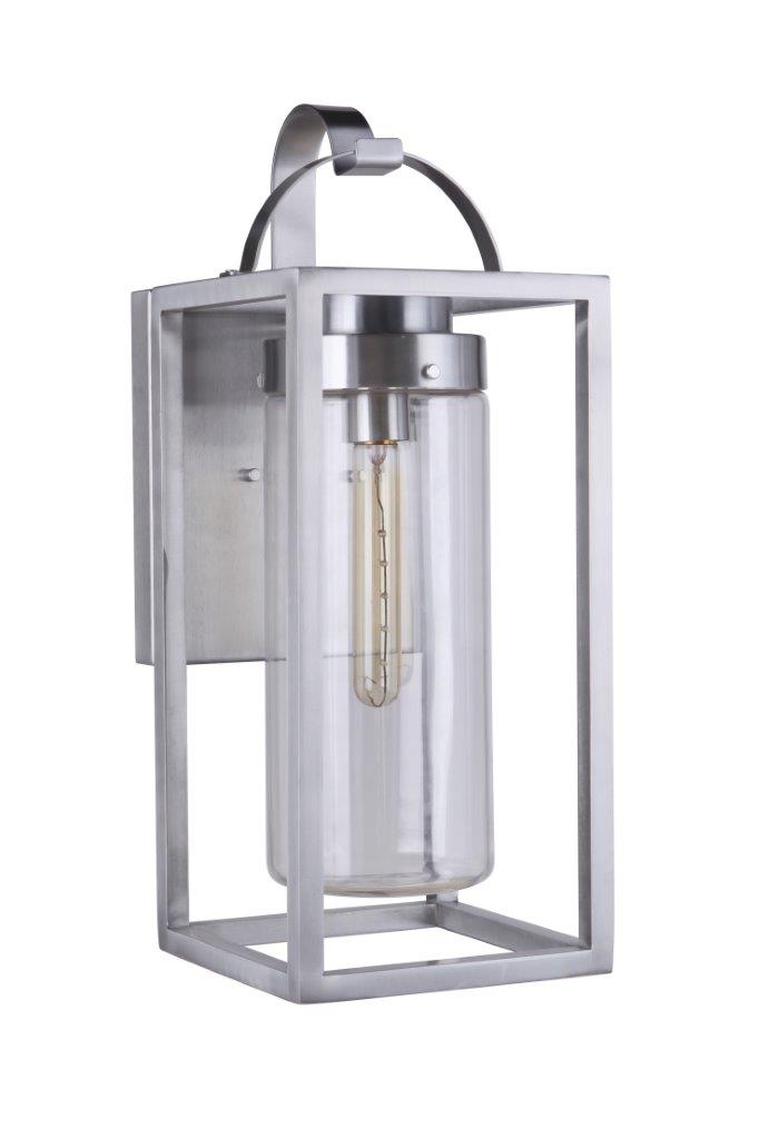Neo Outdoor Wall Light in Satin Aluminum by Craftmade