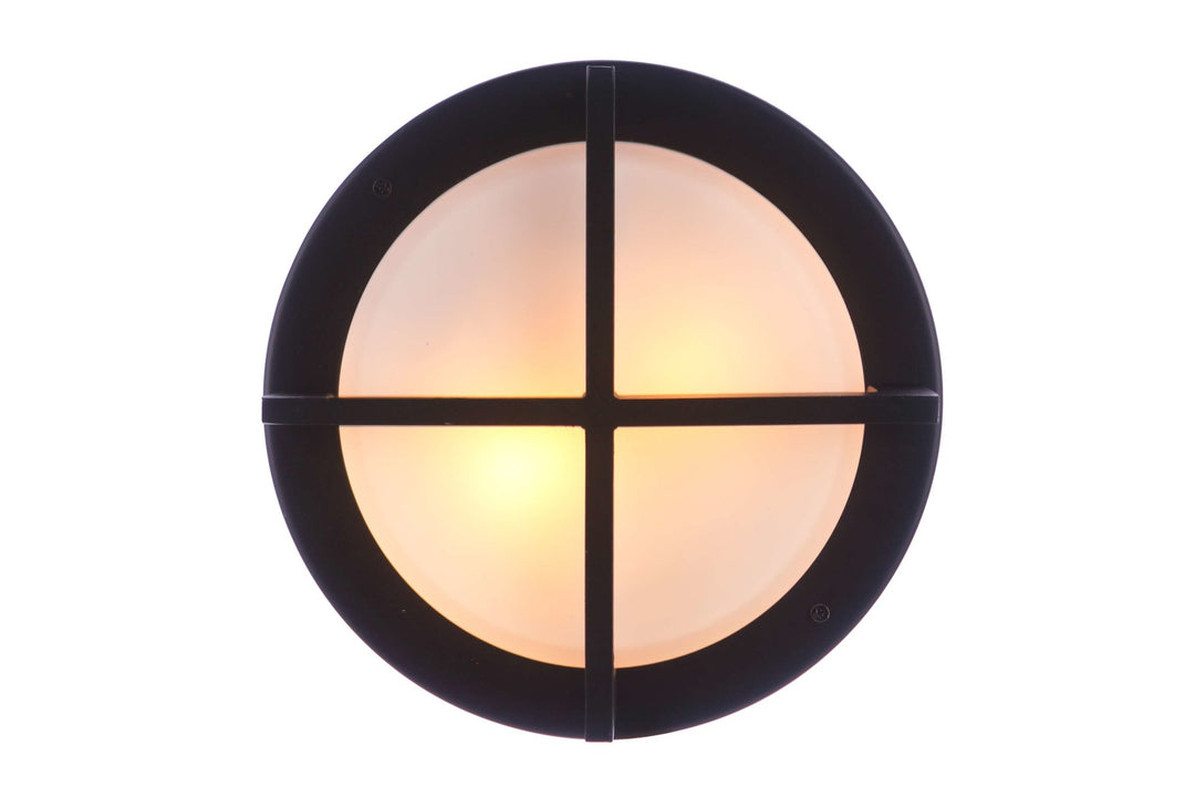 Bulkhead Round LED Outdoor Wall Light by Craftmade - view 4