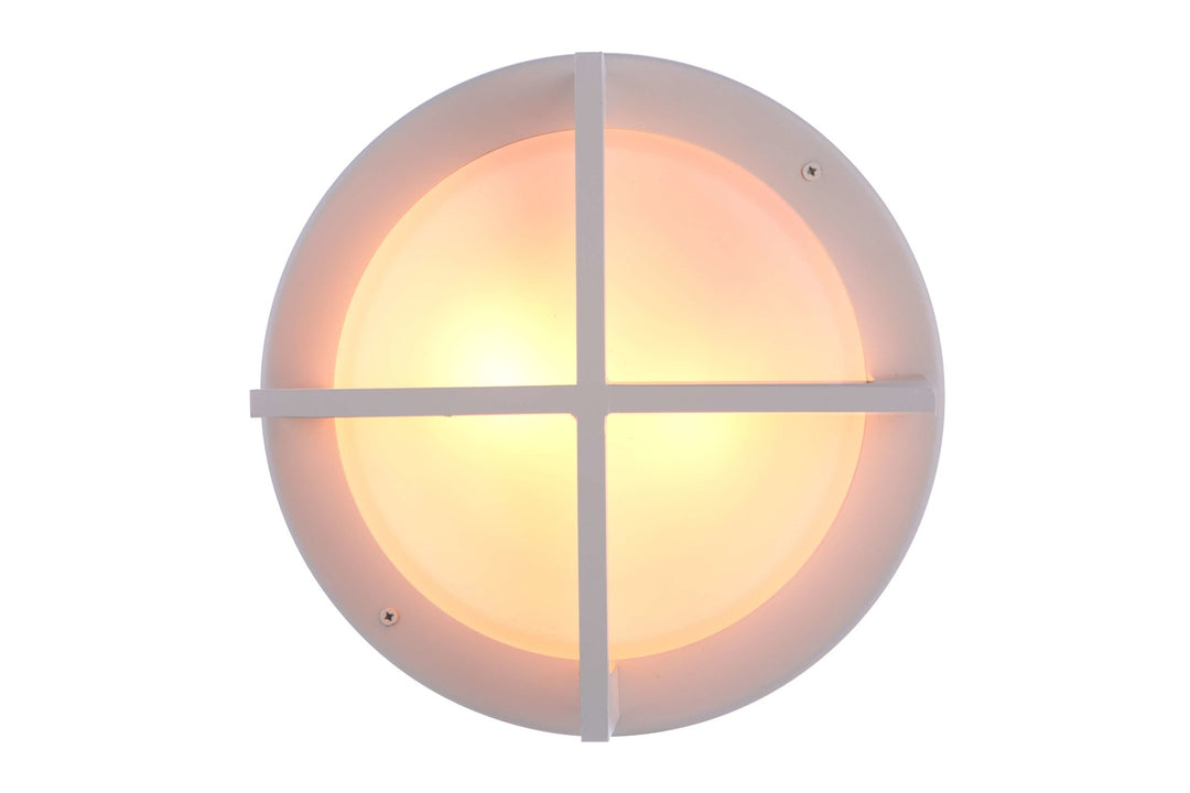 Bulkhead Round LED Outdoor Wall Light by Craftmade - view 10