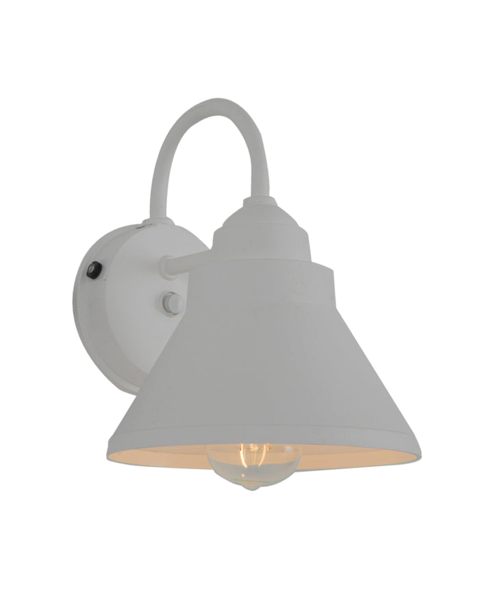 Resilience Outdoor Wall Light in Textured White by Craftmade