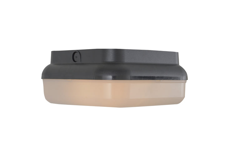 Resilience Outdoor Flush Mount in Textured Black by Craftmade