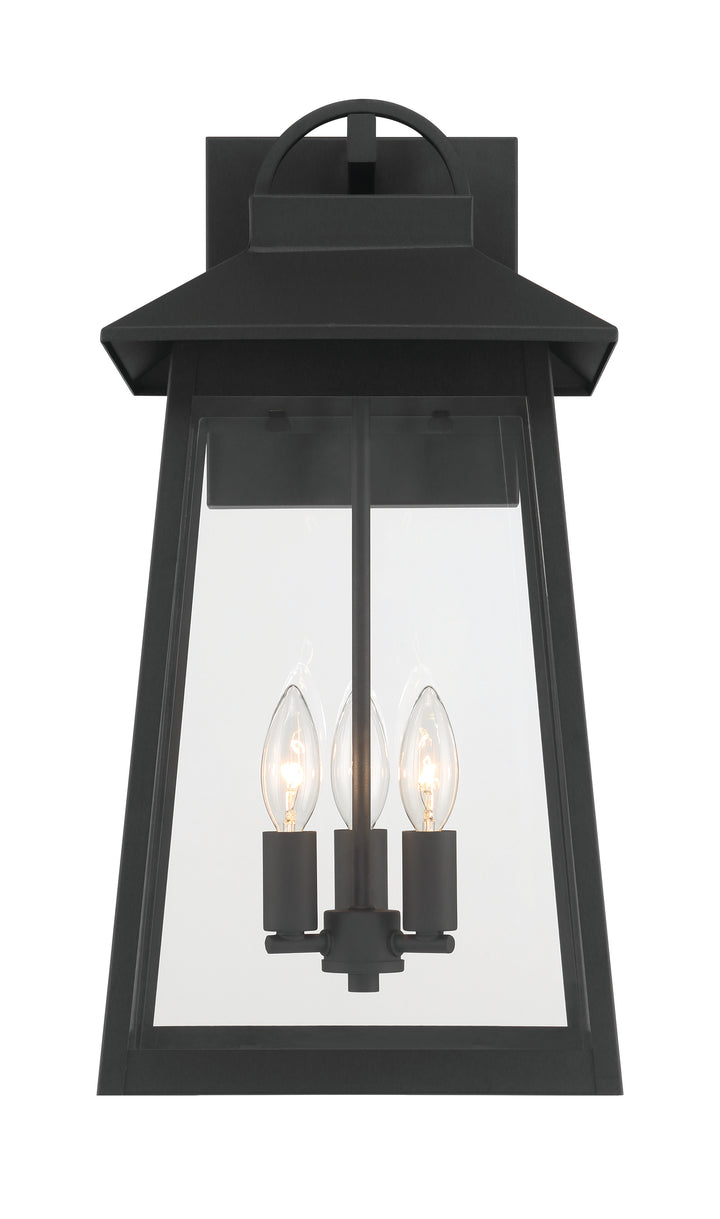Hardy Outdoor Wall Light, 3-Light Large, by Craftmade