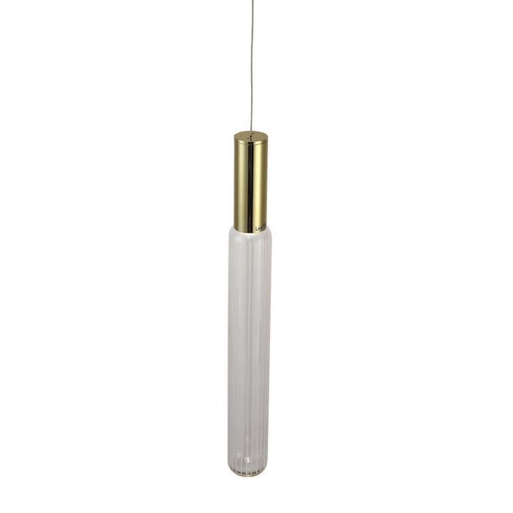 Clear Glass LED Pendant Light with Hardware by Bethel - view 2