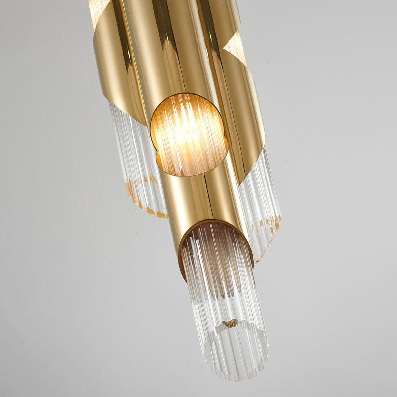 Stainless Steel Pendant Light with Clear Glass Shade by Bethel - view 15