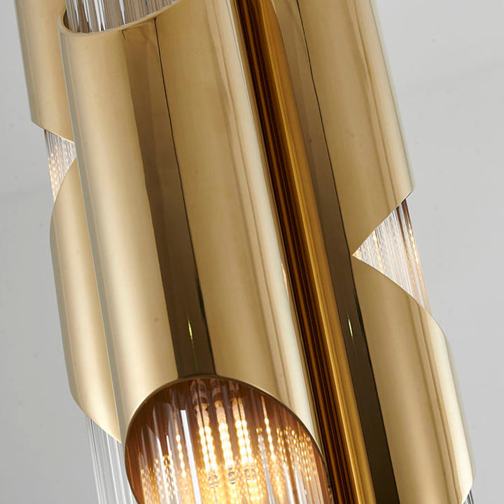 Stainless Steel Pendant Light with Clear Glass Shade by Bethel - view 16