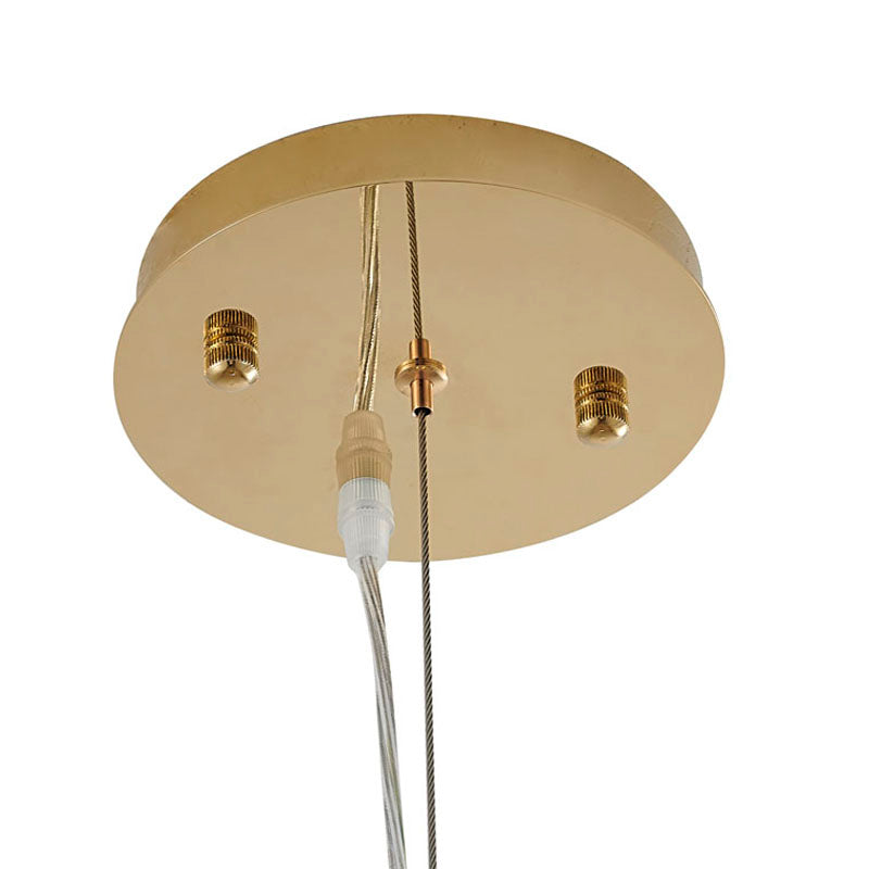 Stainless Steel Pendant Light with Clear Glass Shade by Bethel - view 19