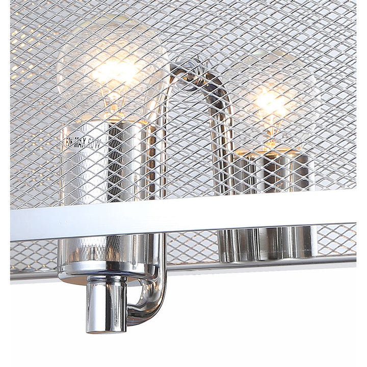 Chrome Vanity Light (ZP122) by Bethel - view 2