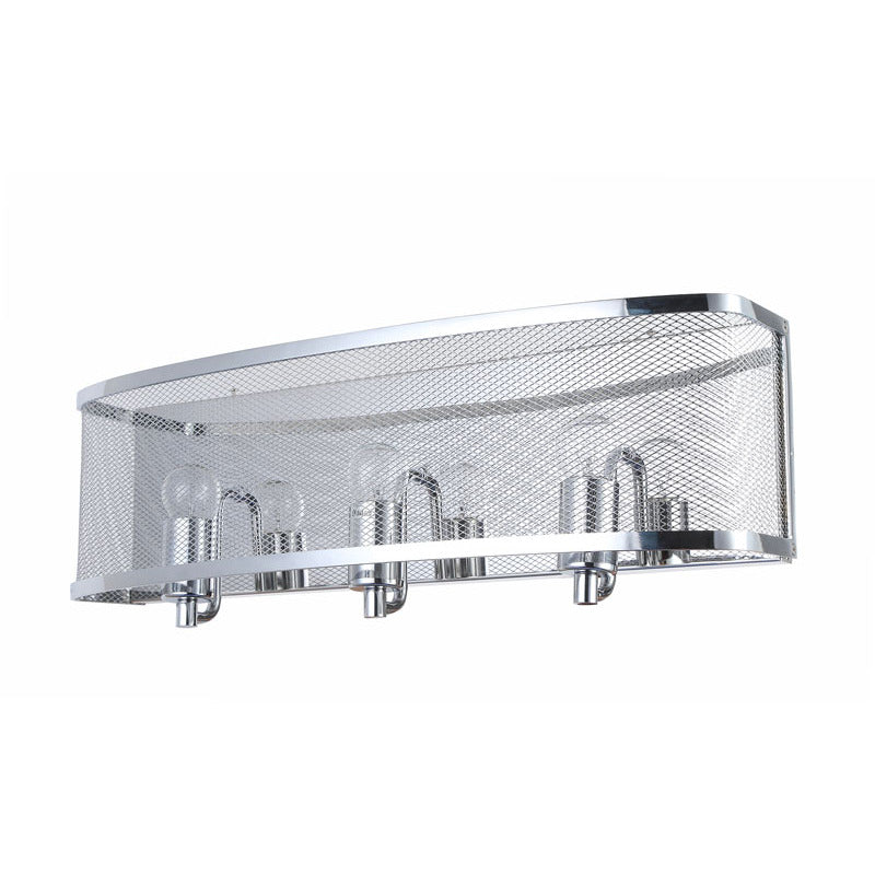 Chrome Vanity Light (ZP122) by Bethel - view 3