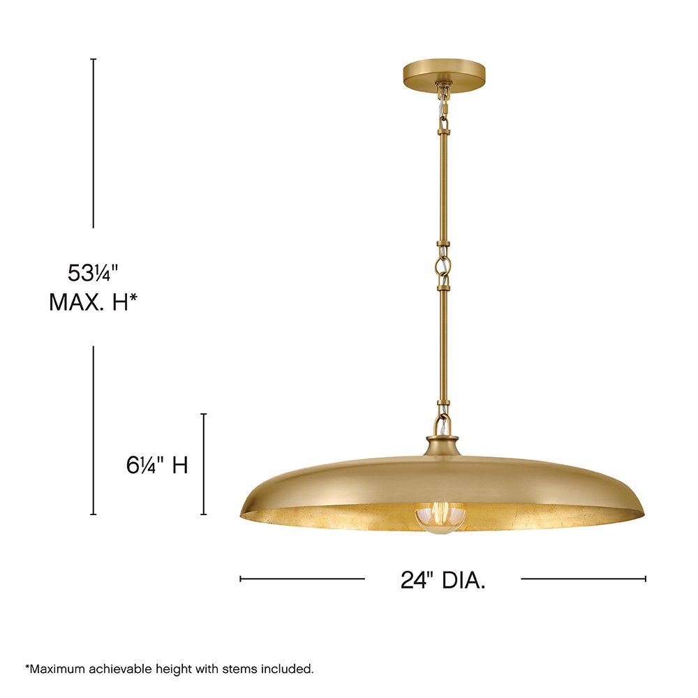 Sadie Large Dome Chandelier