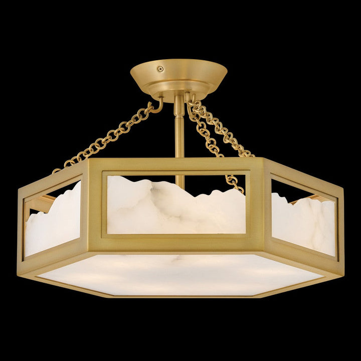 Veleta Medium Semi Flush Mount