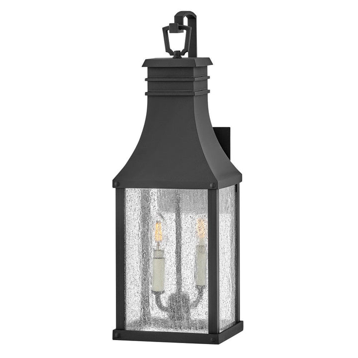 Beacon Hill Outdoor Wall Light in Museum Black by Hinkley