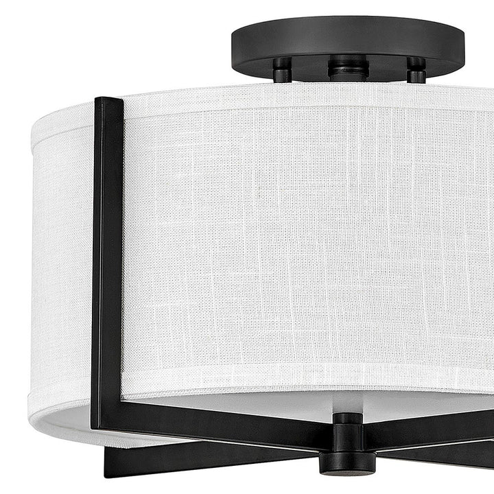 Axis Off White Semi-Flush Mount