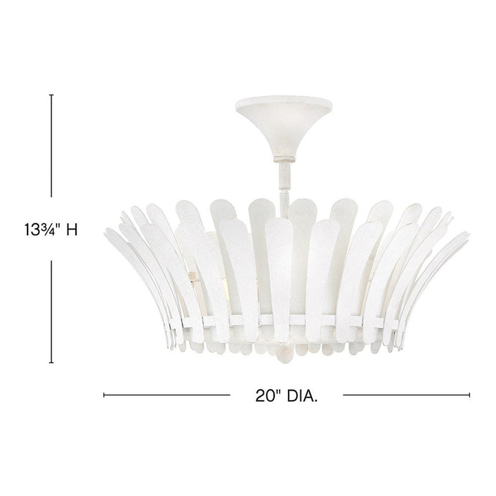 Reina Medium Semi-Flush Mount
