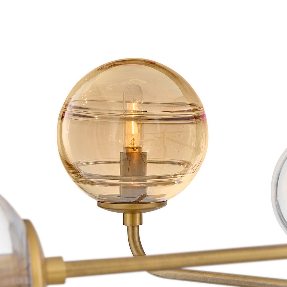 Oberon Large Adjustable Single Tier Chandelier