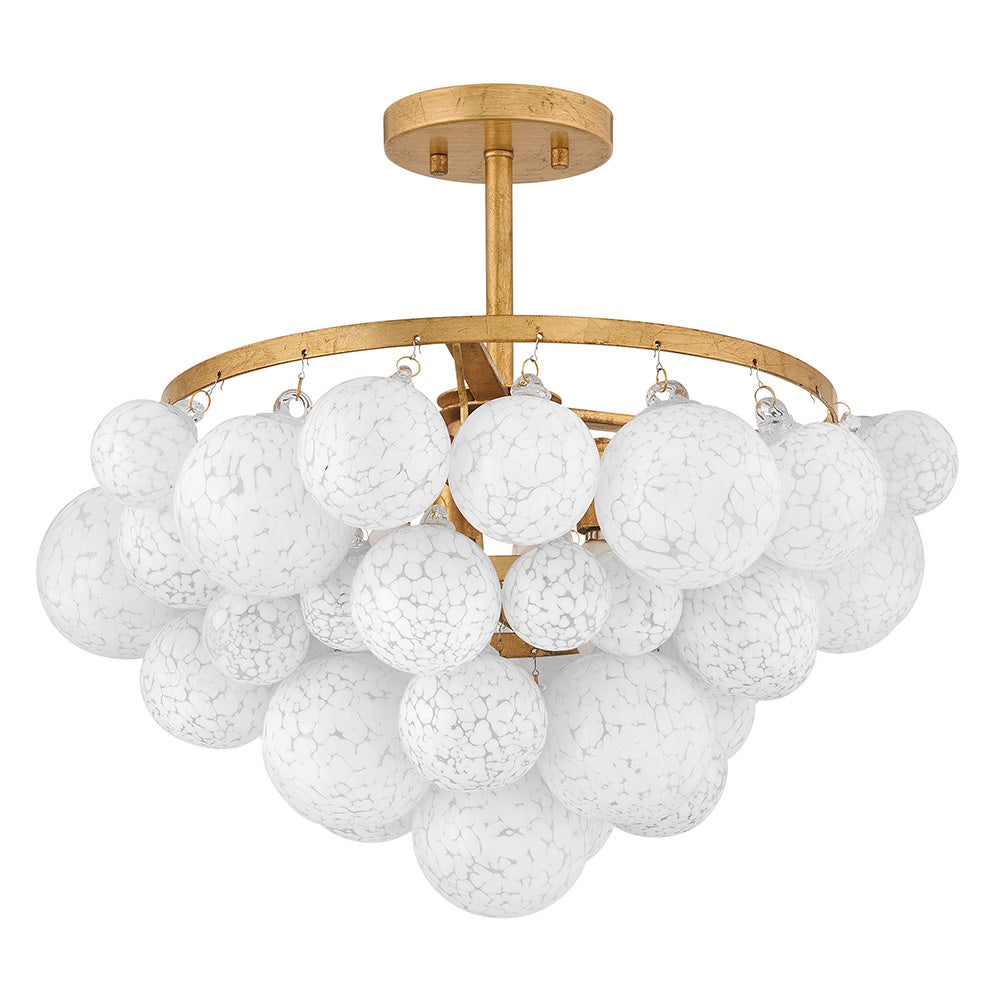 Marabel Medium Semi-Flush Mount