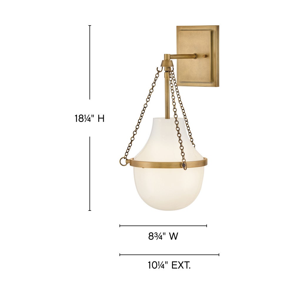 Collins Medium Single Light Sconce