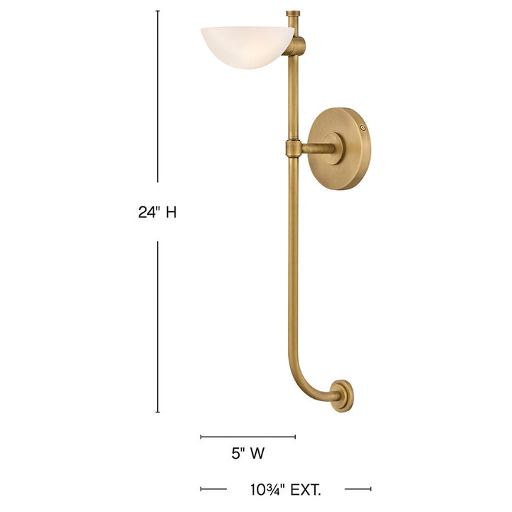 Merit Large Single Light Sconce