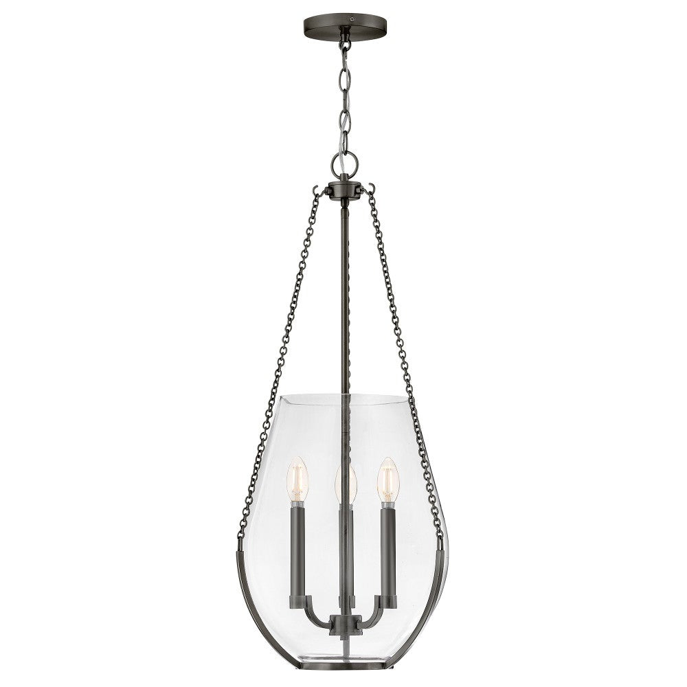Farrin Medium Pendant in Gunmetal by Hinkley
