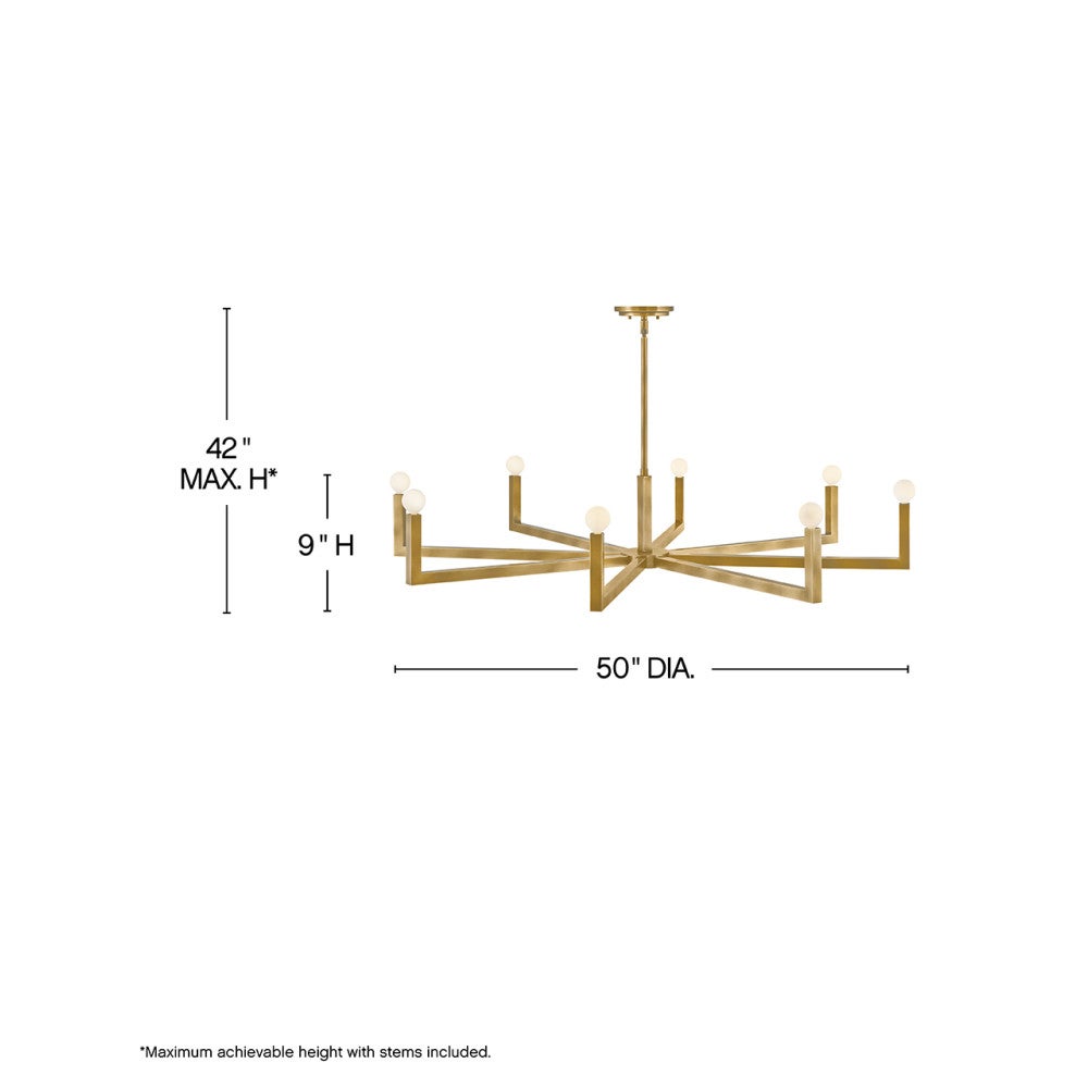 Ezra Single Tier Chandelier