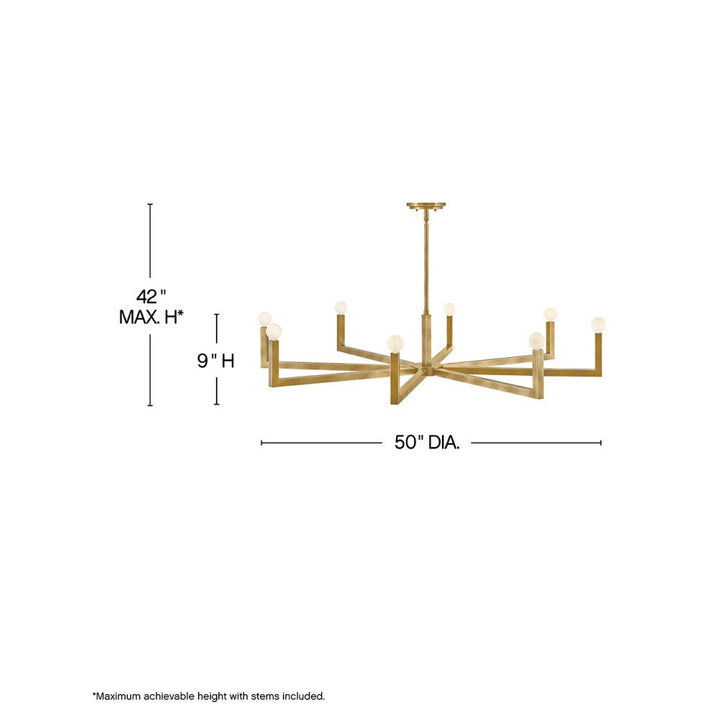 Ezra Single Tier Chandelier