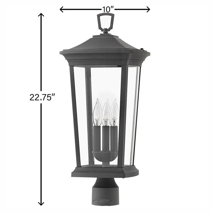 Bromley Medium Post Mount Lantern