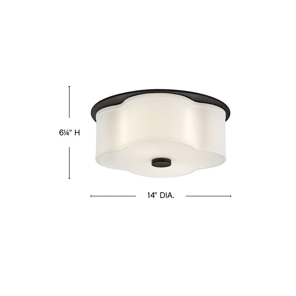 Delaney Medium Flush Mount