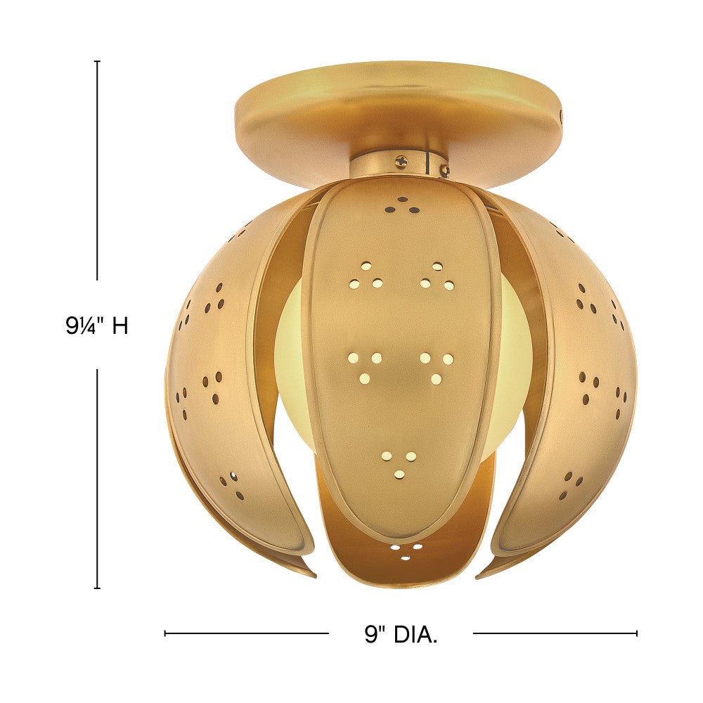 Anthos Small Semi-Flush Mount