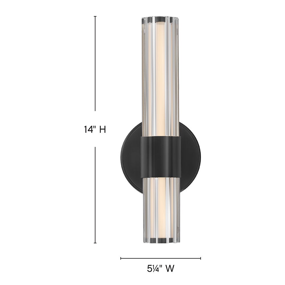 Georgette Medium LED Sconce