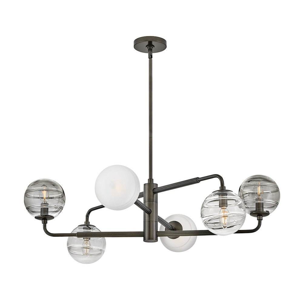 Oberon Large Adjustable Single Tier Chandelier