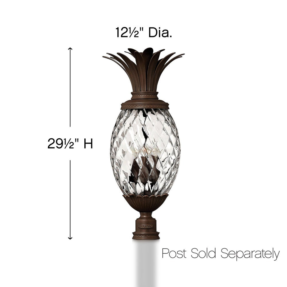 Plantation Post Mount Lantern