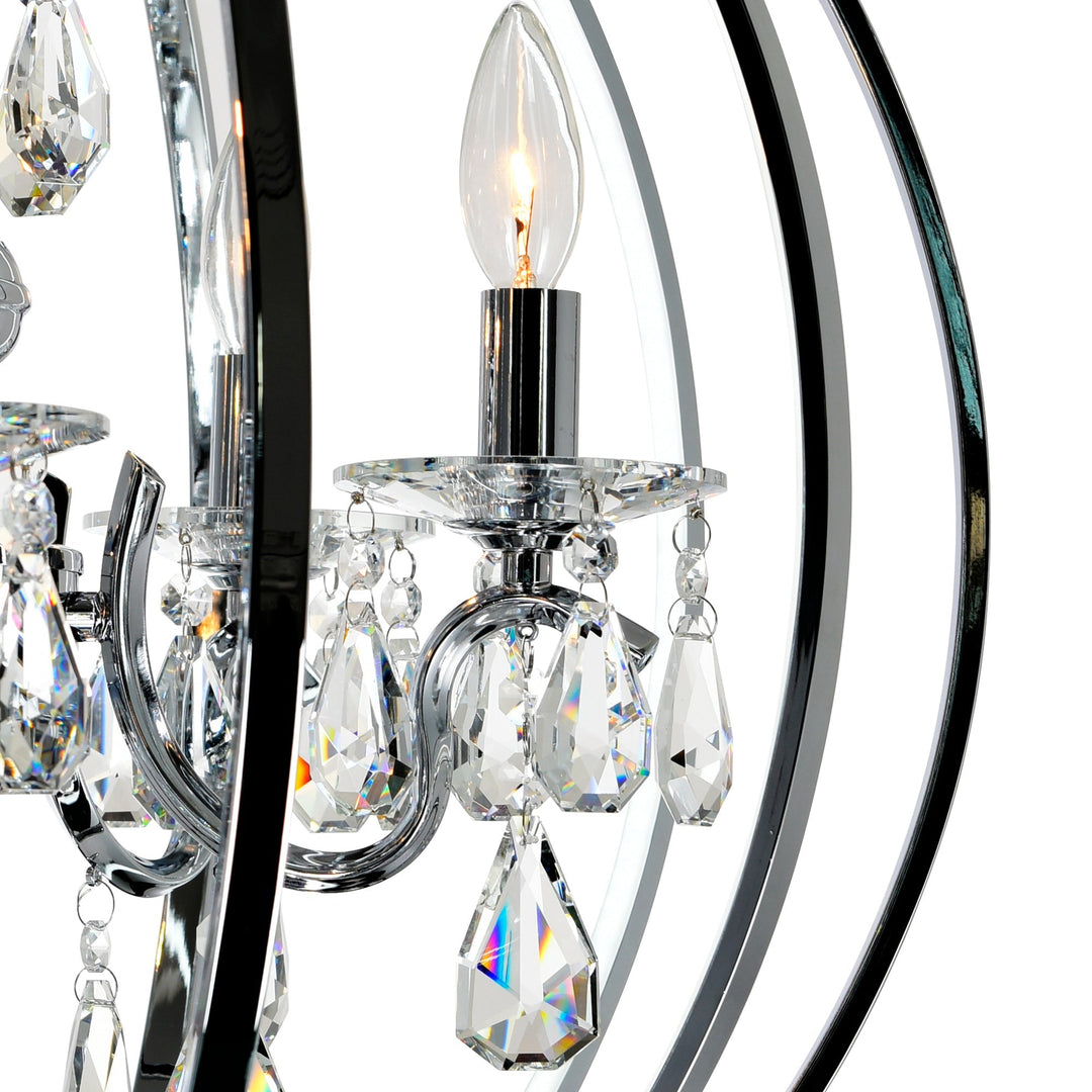 Abia - Chandelier with Crystals