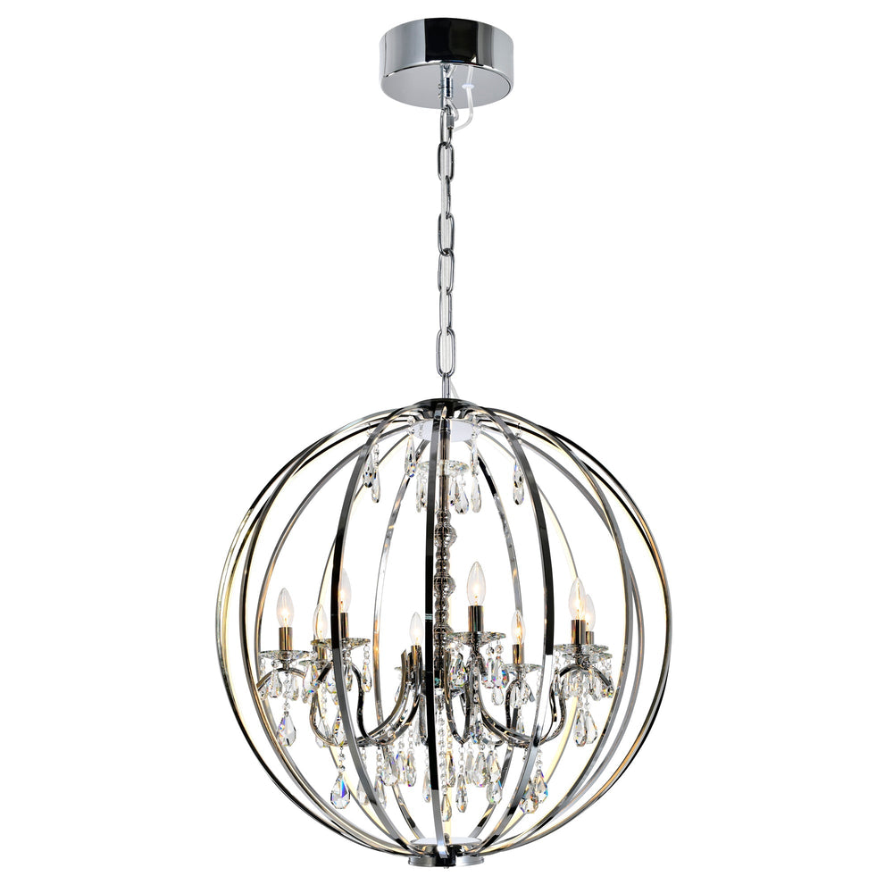 Abia - Chandelier with Crystals