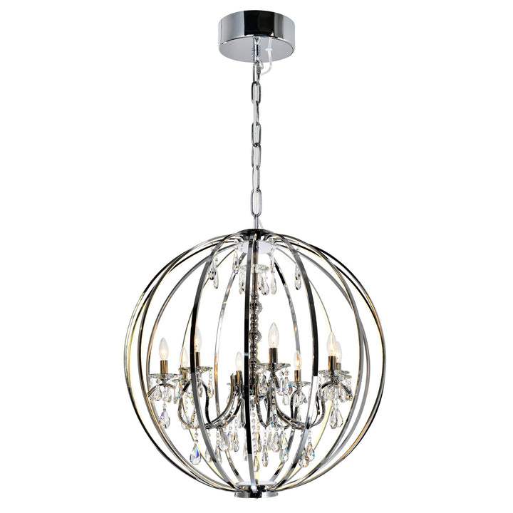 Abia - Chandelier with Crystals