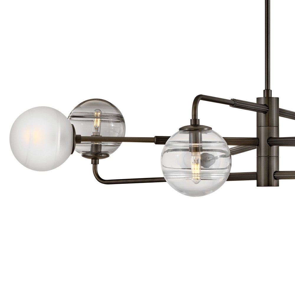 Oberon Large Adjustable Single Tier Chandelier